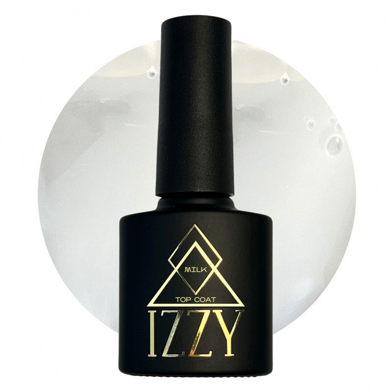 Молочний топ для нігтів Izzy Milk Top, молочний топ для манікюру 10мл (001619)
