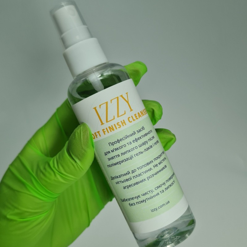 Засіб для зняття липкого шару IZZY Soft Finish Cleanser, 100ml