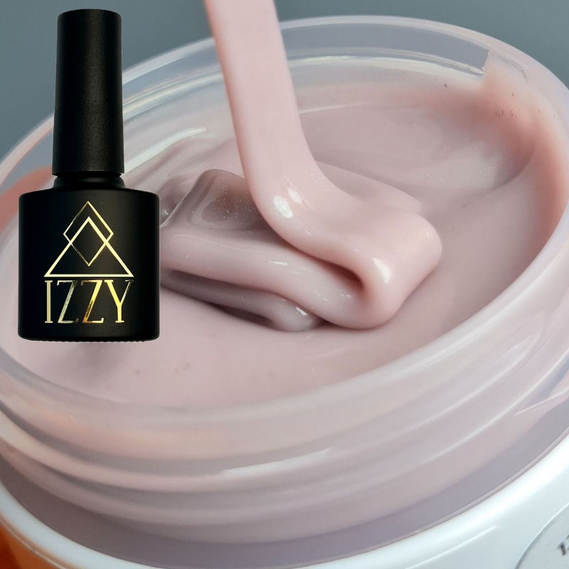 База для манікюру Izzy Any Base 12, лілова база для нігтів з блиском, 10мл