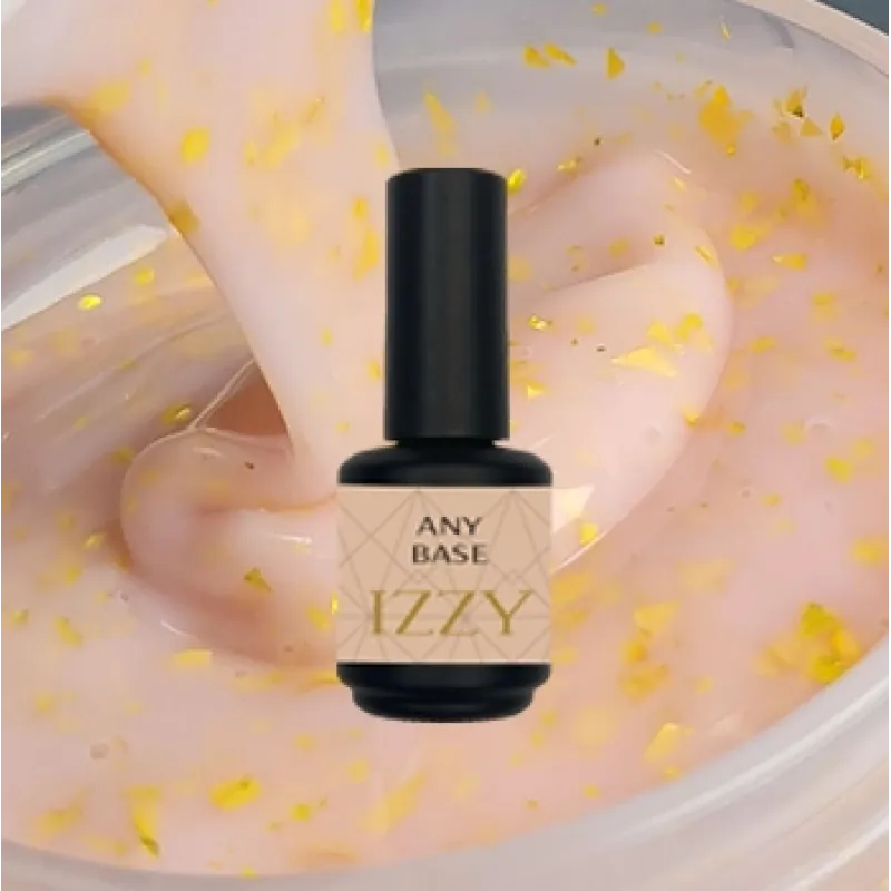 База для манікюру камуфлююча з поталлю, Izzy Any Base 09, 15мл