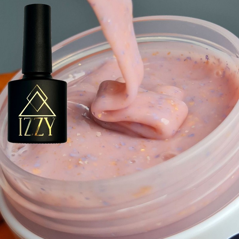 База для манікюру Izzy Any Base 07, рожева база для нігтів з поталлю, 10мл
