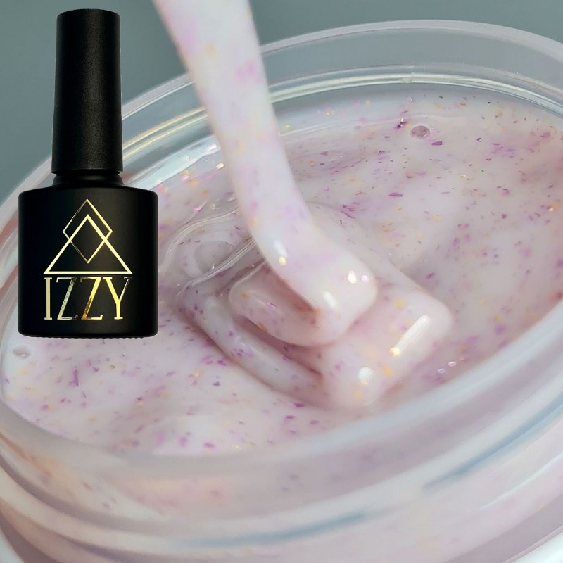 База для манікюру Izzy Any Base 02, молочна база для нігтів з поталлю, 10мл