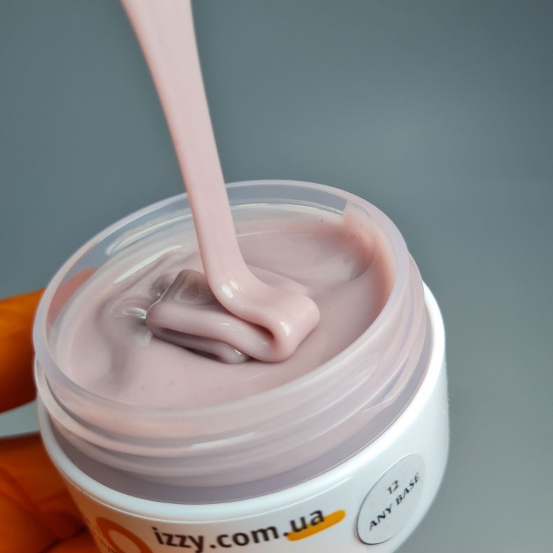 База для манікюру камуфлююча, з блискітками, Izzy Any Base 12, 25ml