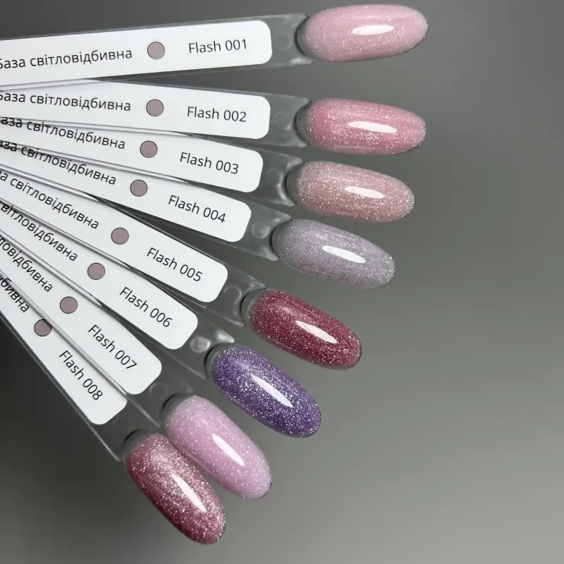 Світловідбиваюча база для манікюру IZZY Flash Base 01, 10 мл