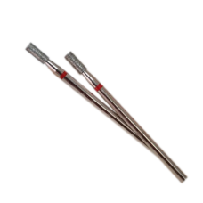 Фреза алмазна шар середній, синя насічка ⌀3мм