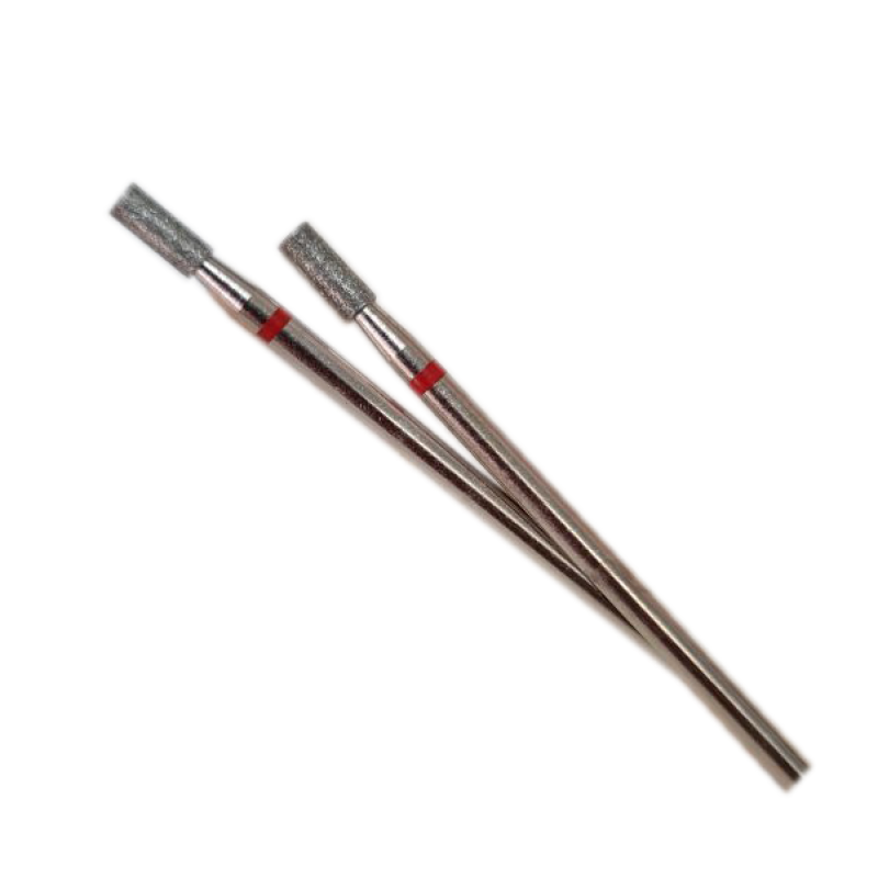 Фреза алмазна шар середній, синя насічка ⌀3мм