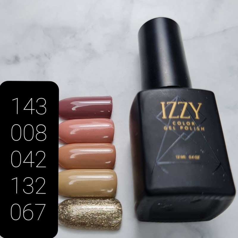 Бежевий гель-лак для манікюру IZZY 42, 12мл