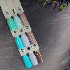 Блакитний світлий гель-лак для манікюру IZZY 114, 12мл