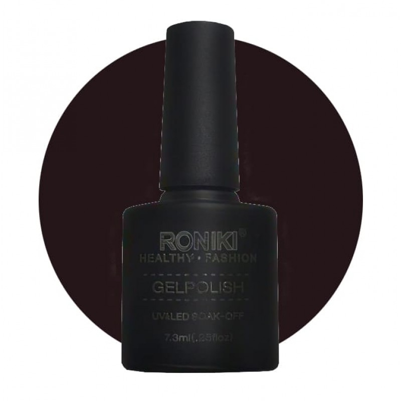 Коричневий темний гель-лак CoffeMilkShake №01