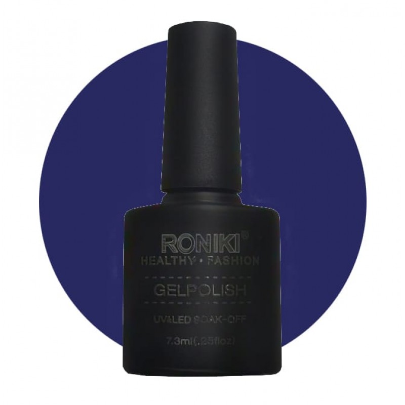 Синій темний гель-лак Graynes №01