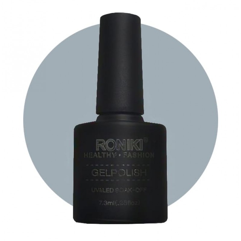 Сірий гель-лак для манікюру NU №51