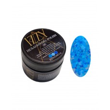 Декоративний гель-лак для манікюру IZZY Confetti №06, 25 ml