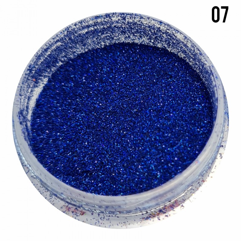 Насичений синій пил для втирання, №7