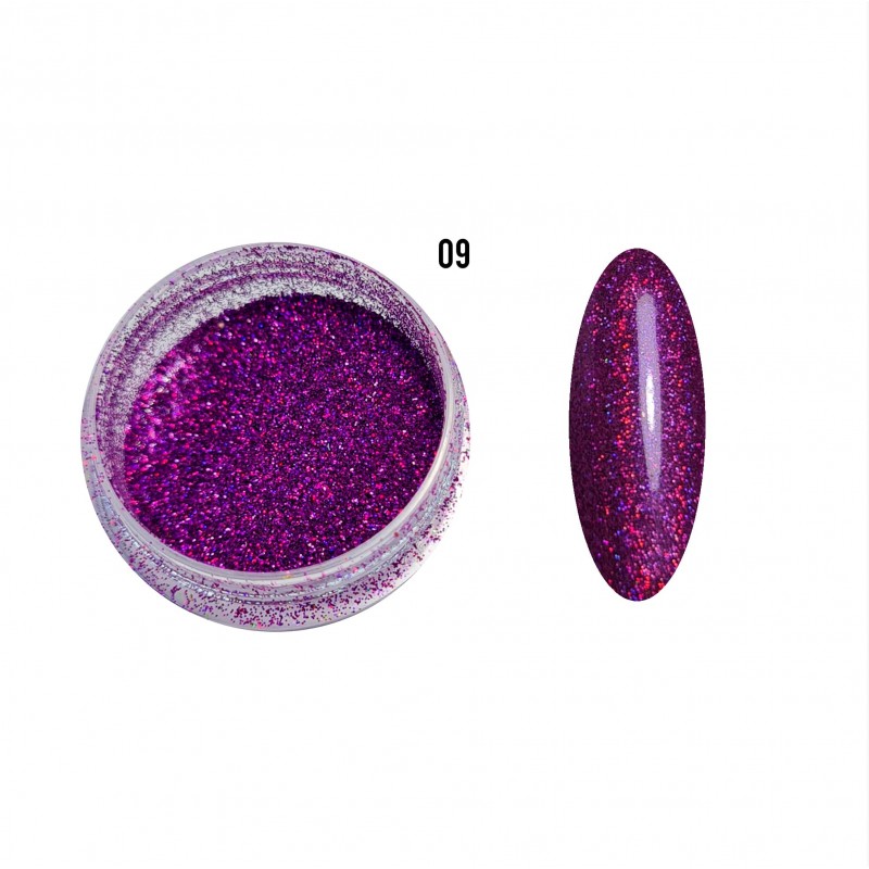 Рожева фуксія пил для втирання, №9