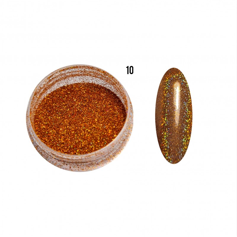 Помаранчевий цегляний пил для втирання, №10