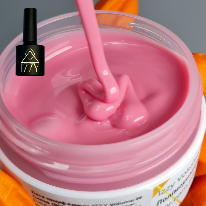 База для манікюру IZZY Volume Base 08, рожева 10мл