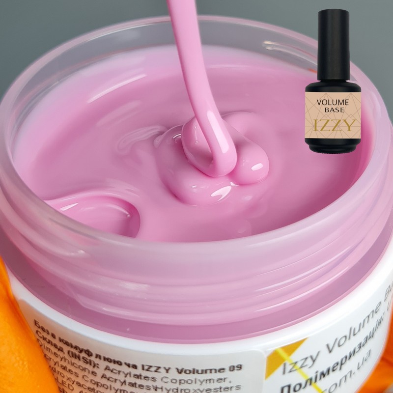 База для манікюру камуфлююча, Izzy Volume Base 09, 15мл