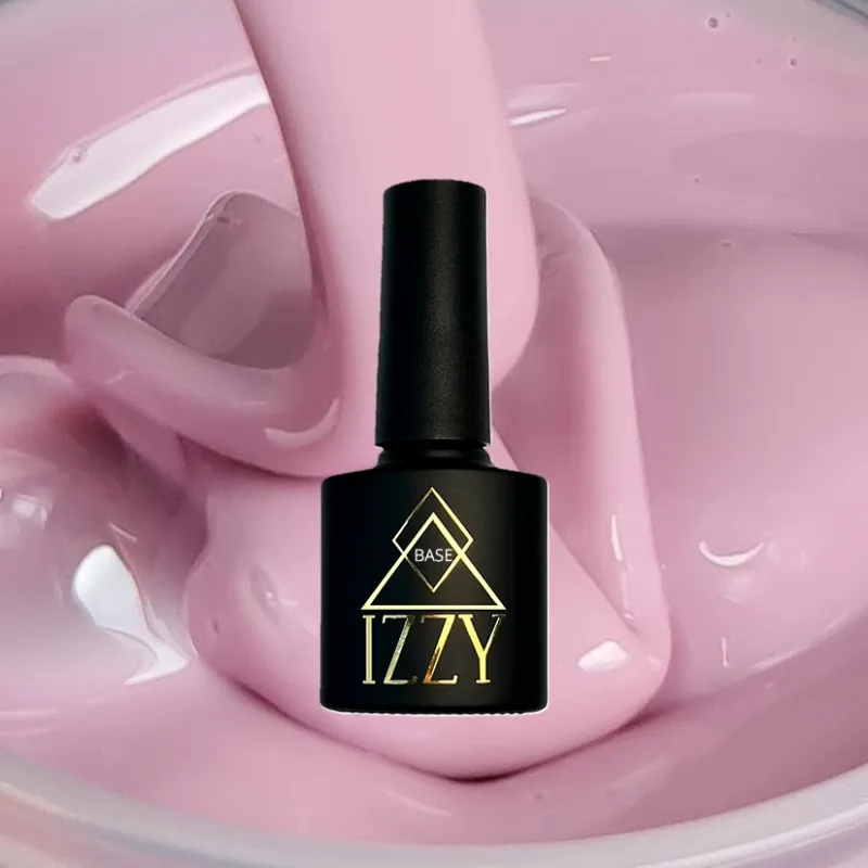 База для манікюру IZZY Volume Base 12, рожева світла 10мл