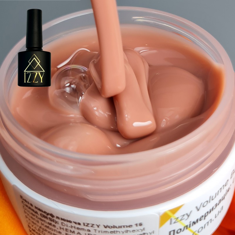 База для манікюру IZZY Volume Base 16, нюдова 10мл