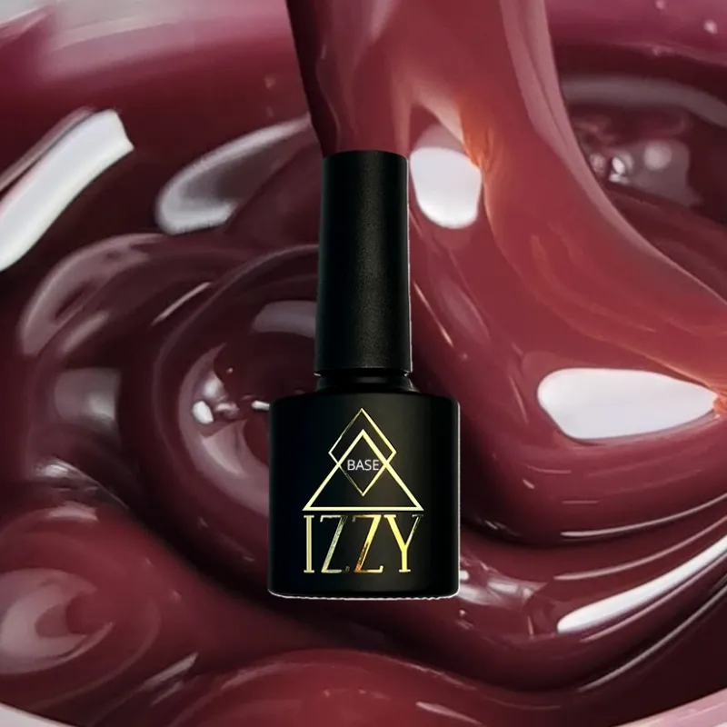 База для манікюру IZZY Volume Base 17, темно-червона база, 10 мл