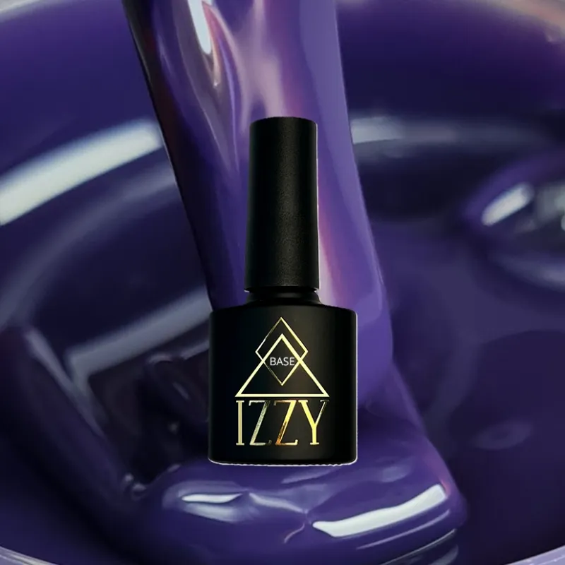 База для манікюру IZZY Volume Base 18, темно-фіолетова база, 10 мл