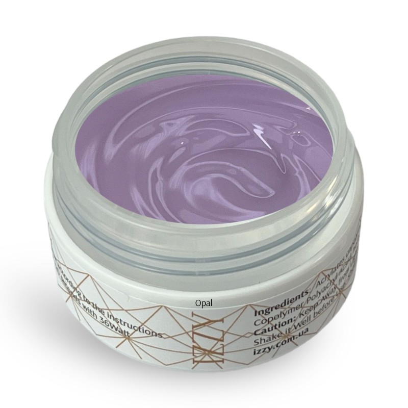Cover Opal гель 20гр., для нарощування нігтів, камуфлюючий, двофазний Izzy