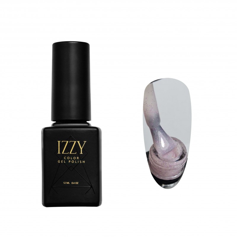 Молочний з блиском гель-лак для манікюру IZZY 30, 12мл