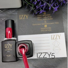Червоний насичений гель-лак для нігтів IZZY 05, 12мл