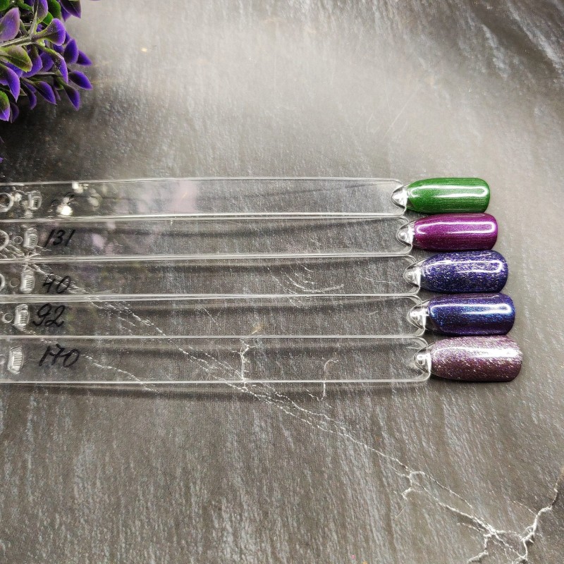 Фіолетовий гель-лак для манікюру з блиском IZZY 40, 12мл