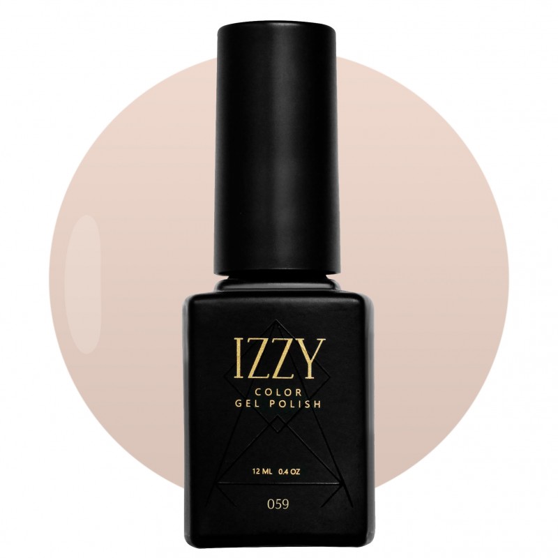 Бежевий гель-лак для манікюру IZZY 59, 12мл