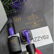 Бузковий гель-лак для манікюру IZZY 62, 12мл