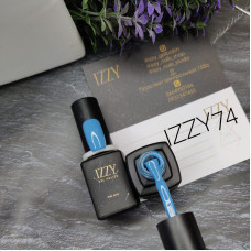 Блакитний гель-лак для манікюру IZZY 74, 12мл