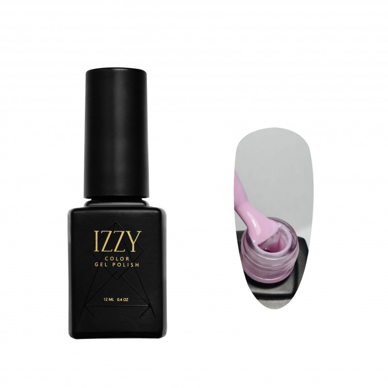 Рожевий нюдовий гель-лак для манікюру IZZY 75, 12мл