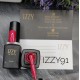 Червоний з мікро блиском гель-лак для манікюру IZZY 91, 12мл