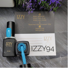 Блакитний гель-лак для манікюру IZZY 94, 12мл