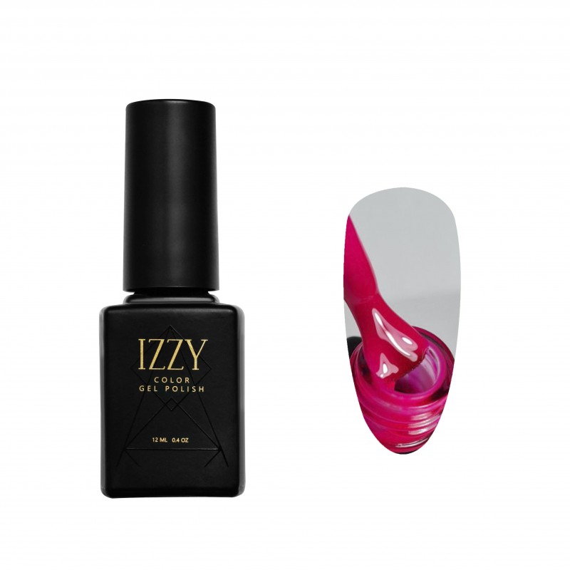 Рожевий яскравий гель-лак для манікюру IZZY 97, 12мл
