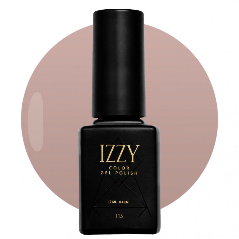Бежевий гель-лак для манікюру IZZY 113, 12мл