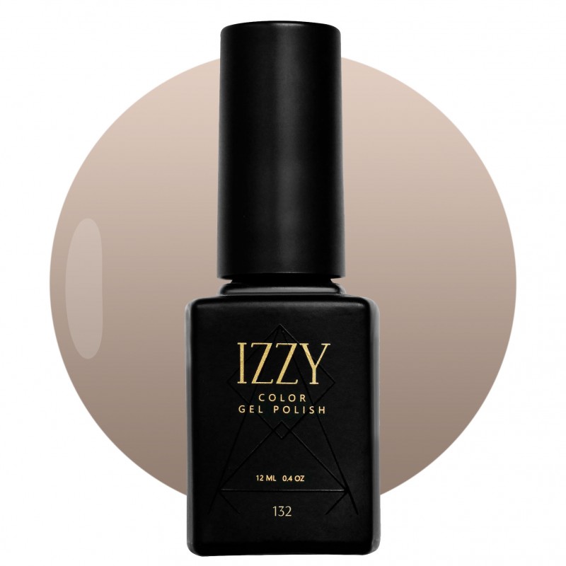 Бежевий гель-лак для манікюру IZZY 132, 12мл