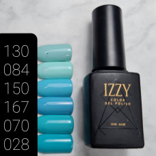 Блакитний гель-лак для манікюру IZZY 150, 12мл