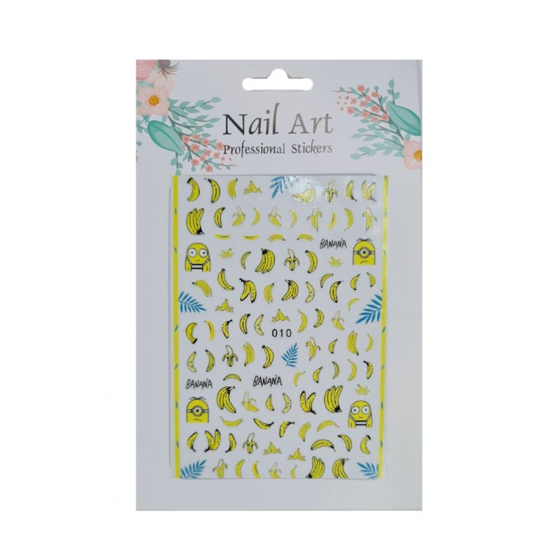 Наклейка для манікюру "Банан"