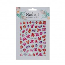 Наклейка для манікюру "Квіти"