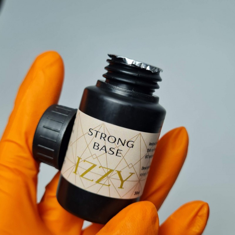 База для укріплення нігтів прозора стронг Izzy Strong Base, 30мл
