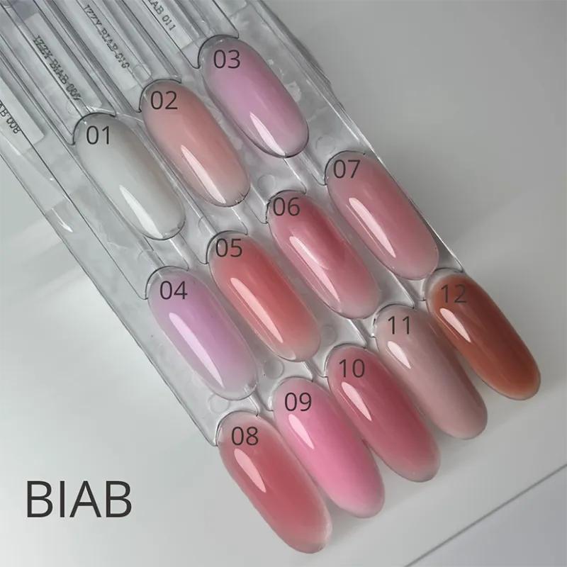 Рідкий гель для манікюру IZZY BIAB 06, 10 мл (пляшка з пензликом)