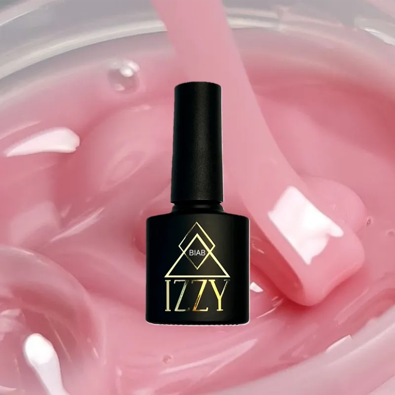 Рідкий гель для манікюру IZZY BIAB 010, 10 мл (пляшка з пензликом)