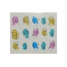 Слайдер "Обличчя кольорове"