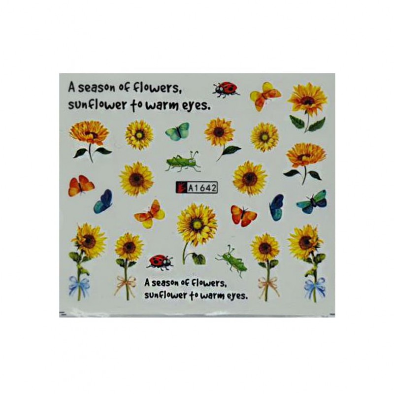 Слайдер "Соняшники і метелики"