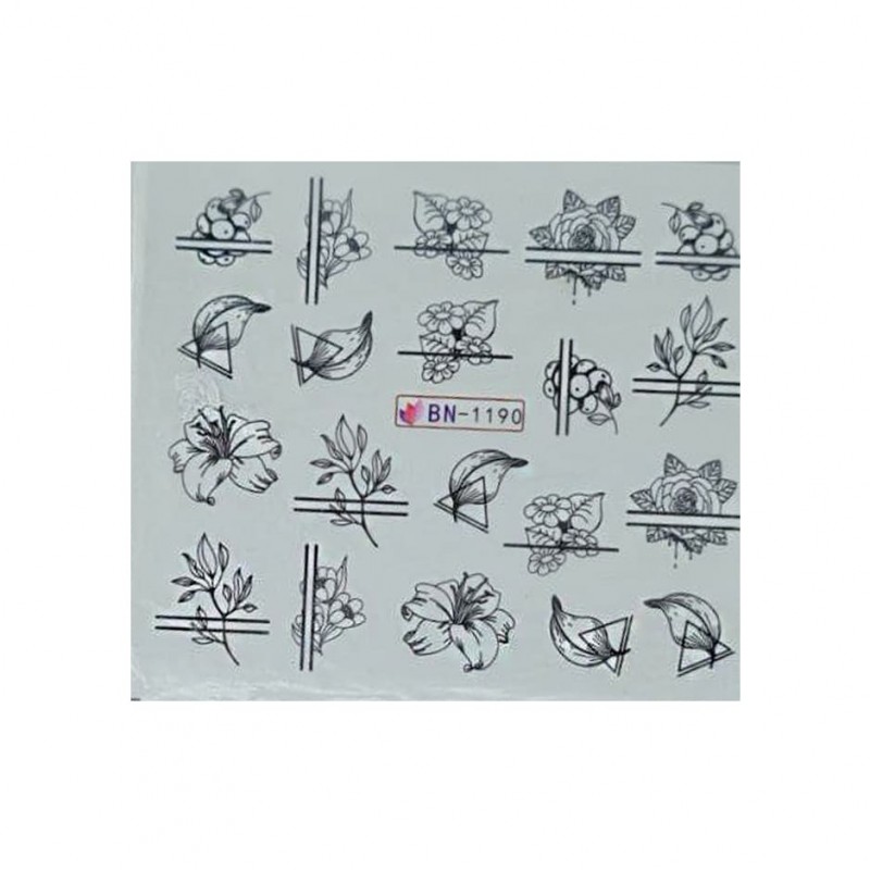 Слайдер "Квіти контур"