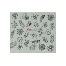 Слайдер "Квіти чорно-білі"