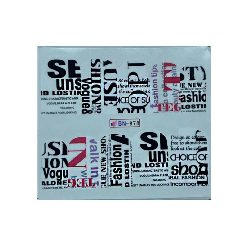 Слайдери для манікюру, водні наклейки на нігті