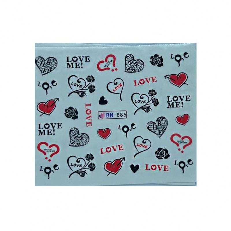 Слайдер для манікюру "Серця"